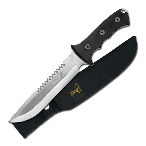 Elk Ridge Sawback Hunting Knife w/ Sheath 317mm (K-ER-082)