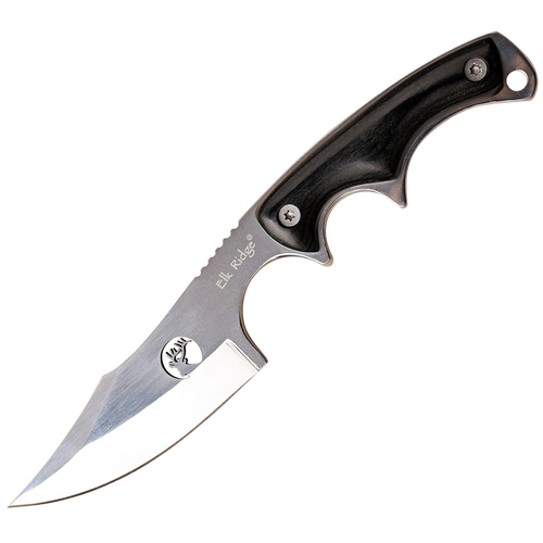 Elk Ridge Upswept Hunter Knife w/ Sheath 177mm (K-ER-534BK)