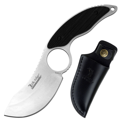 Elk Ridge Evolution G10  Skinner Fixed Blade Knife 203mm (K-ERE-FIX009PL-BK)