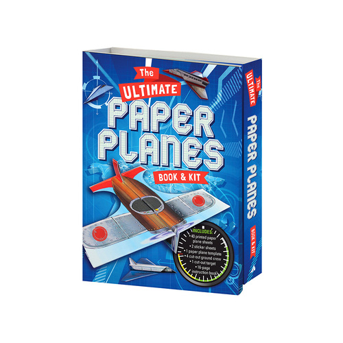 Lake Press The Ultimate Paper Planes Book & Kit for Children (LAK222170)