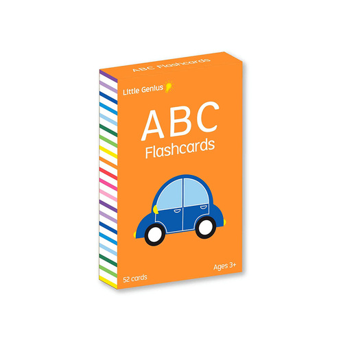 Lake Press Little Genius ABC Flashcards for Ages 3+ (LAK227113)