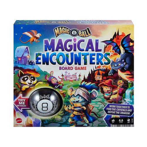 Mattel Magic 8 Ball Magical Encounters Board Game 2-4 Players (MAT122127)