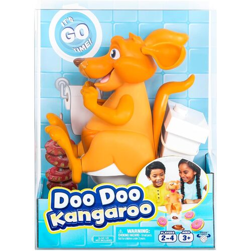 Moose Games Doo Doo Kangaroo Game 2-4 Players Ages 3+ (MOO91042)