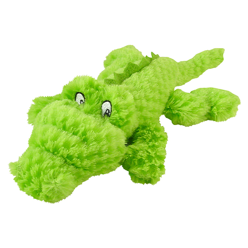 MasterPet Cuddlies Croc Plush Dog Squeaker Toy Small