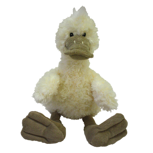 MasterPet Cuddlies Fluffy Duck Dog Squeaker Toy 40cm