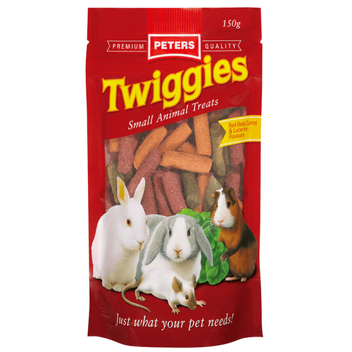 Peters Twiggies Small Animals Treat Sticks 4 x 150g