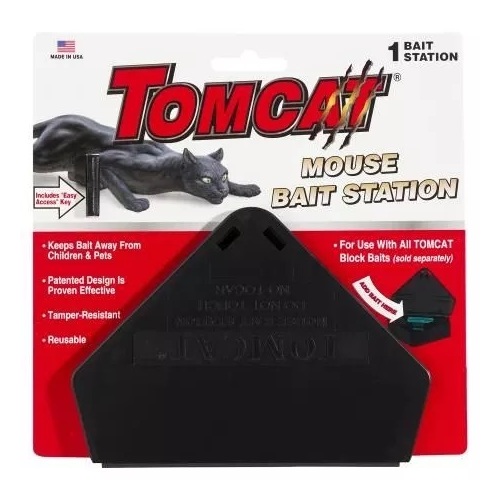 Tomcat Pre-Baited Indoor Mouse Bait Station