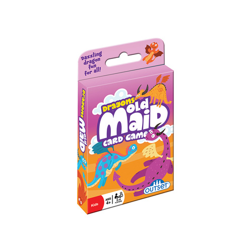 Outset Media Dragons Old Maid Card Game 2-4 Players Ages 4+ (OUT19150)