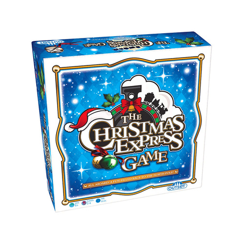 Outset Media The Christmas Express Game 2-4 Players Ages 8+ (OUT19500)