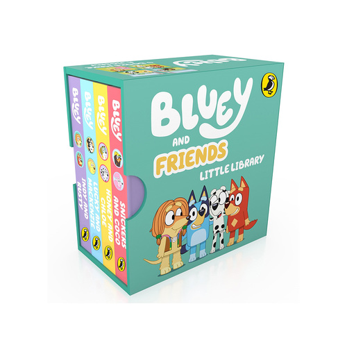 Penguin Books Bluey & Friends Little Library Board Book for Kids (PEN049385)