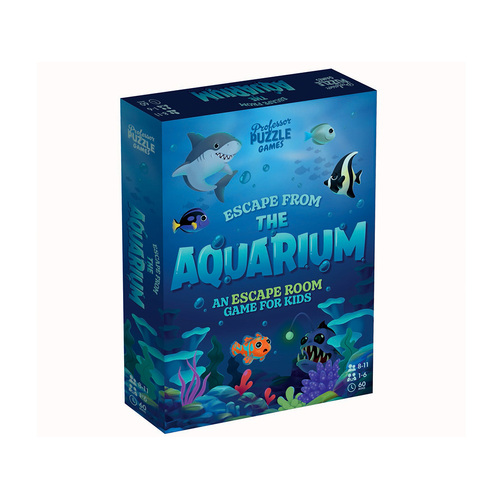 Professor Puzzle Escape from the Aquarium Game for Kids 1-6 Players (PRO219828)