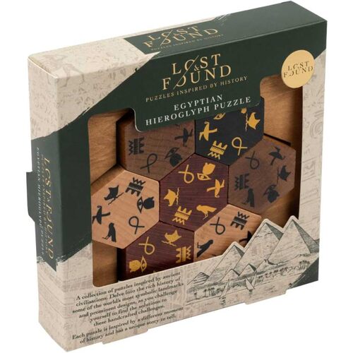 Professor Puzzle Lost & Found Egyptian Hieroglyph BrainTeaser Puzzle (PRO244127)