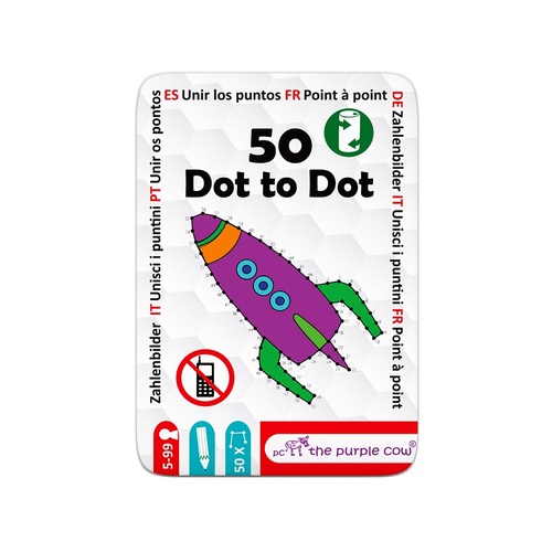 Fifty Dot To Dots In Tin Board Game (PUR026597)