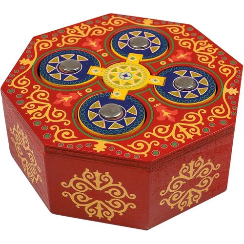 Philos Magic Box Okto Plywood Tricky Brain Teaser Puzzle (PZ055322)