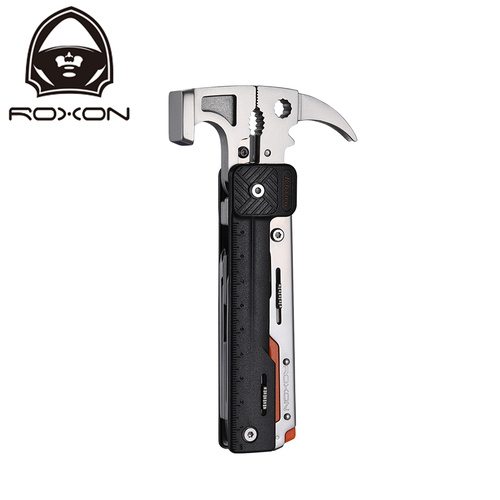 Roxon Hammer 17-in-1 Stainless Steel Multi-Tool with Nylon Sheath (R-H1)