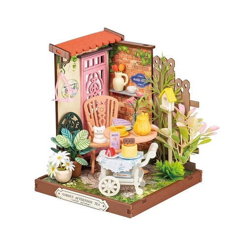 Robotime Rolife Fancy Tea Yard DIY Miniature House Kit DS038 (ROB121018)