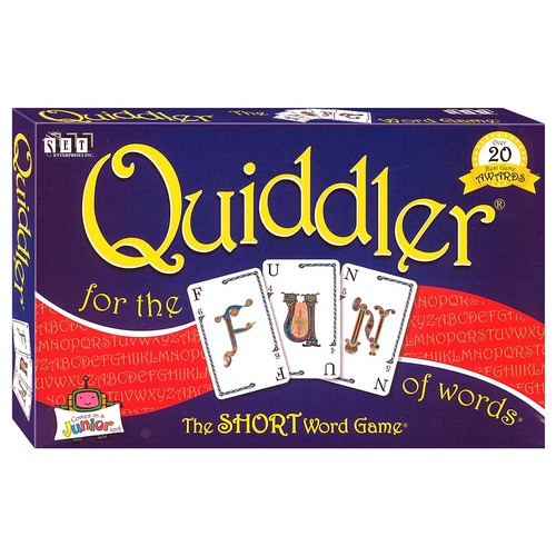 Set Enterprises Quiddler Card Game 1-8 Players Ages 8+ (SET50007)