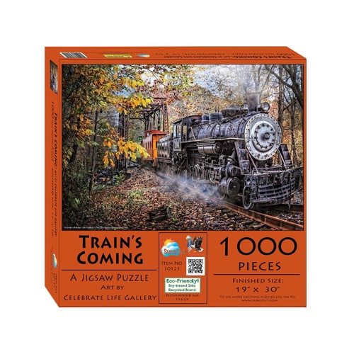 Train's Coming 1000pc (SUN30121)