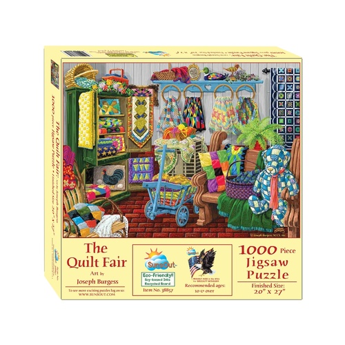 The Quilt Fair 1000pc (SUN38857)