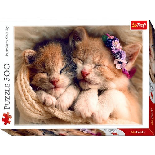 SLEEPING KITTENS 500pcs (TRE37271)