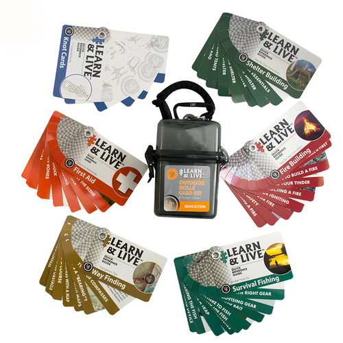 UST Learn & Live Cards Outdoor Skills Set (U-02752)