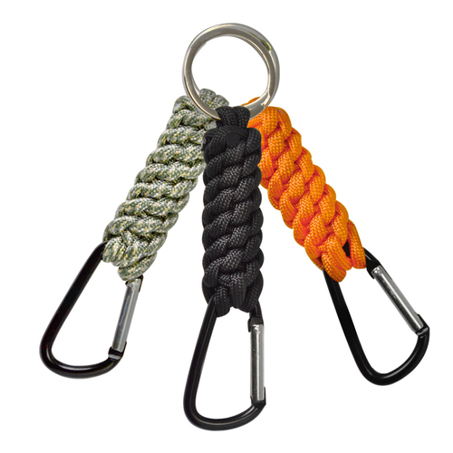 UST Paracord Keyrings w/ Carabiner Assorted (U-12074)