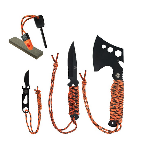 UST Survival Woodland Stainless Steel Tool Set (U-12469)