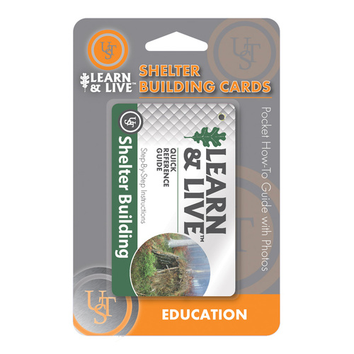 UST Learn & Live Cards Shelter Building Informative Cards (U-80-1045)