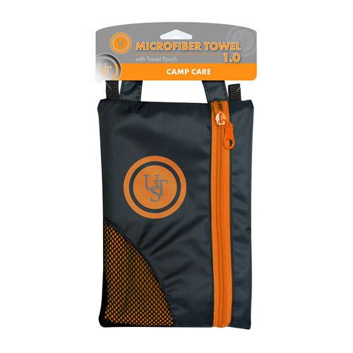 UST Orange Micro-Fiber Towel 1.0 w/ Travel Pouch (U-CCR0008-08)