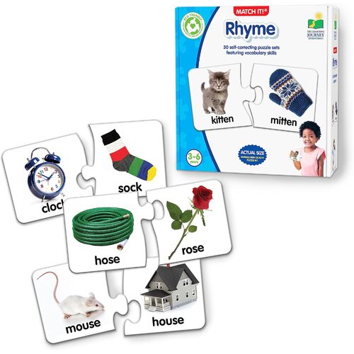 The Learning Journey Match It Rhyme Jigsaw Puzzle 30pcs (UGLJ118542)