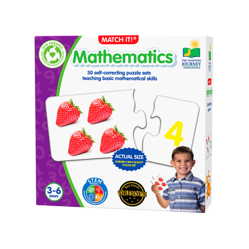 The Learning Journey Match It Mathematics Jigsaw Puzzle 30pcs (UGLJ118696)