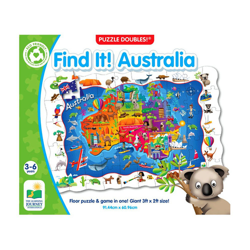 The Learning Journey Puzzle Doubles Find It Australia Jigsaw Puzzle (UGLJ698112)