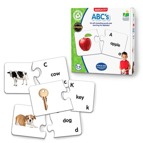 The Learning Journey Match It ABCs Jigsaw Puzzle 26pcs (UGLJ743874)