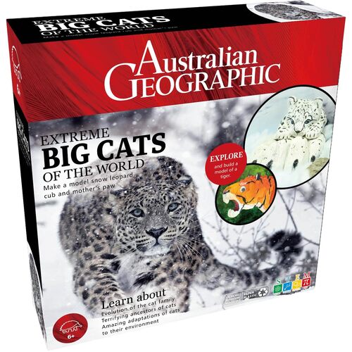 Australian Geographic Extreme Big Cats of the World for Ages 6+ (UGTT044148)