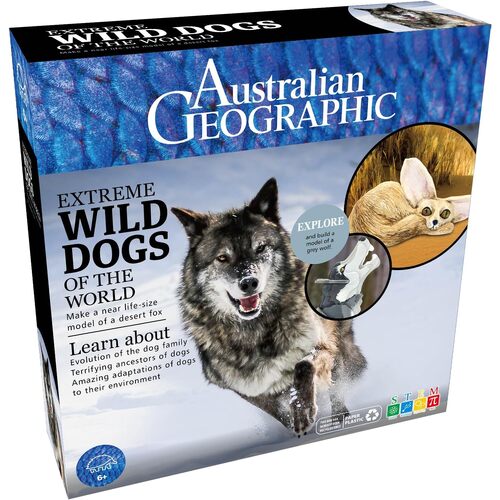 Australian Geographic Extreme Wild Dogs of the World for Ages 6+ (UGTT044155)