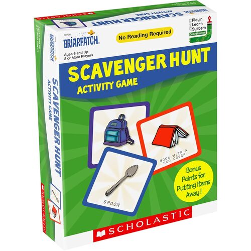 Briarpatch Scholastic Scavenger Hunt Activity Game 2+ Players Ages 6+ (UNI00726)