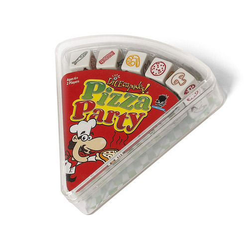 Haywire Group Pizza Party Dice Game 2-Players Ages 6+ (UNI01089)