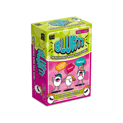 University Games Blurt Word Race Game 3-12 Players Ages 7+ (UNI08619)