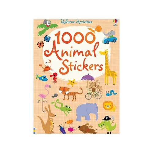 1000 ANIMALS STICKERS (USB536444) Usborne