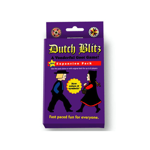 Dutch Blitz Expansion Pack Card Game Up to 8-Players Purple (VEN00204)