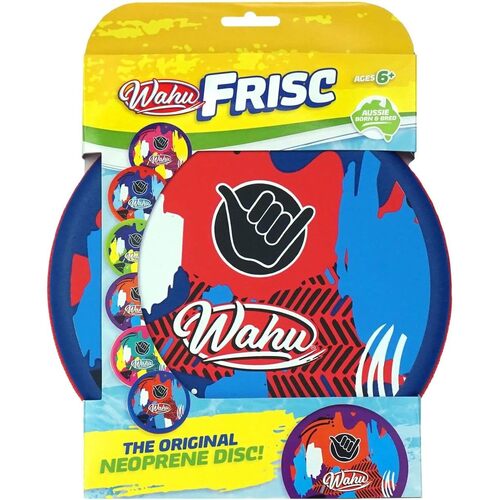 Wahu Frisc Waterproof Neoprene Discs Outdoor Game Assorted (WAH010499)