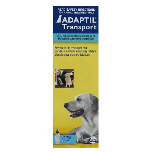 Adaptil Calming Travel Spray for Dogs & Puppy 60ml 