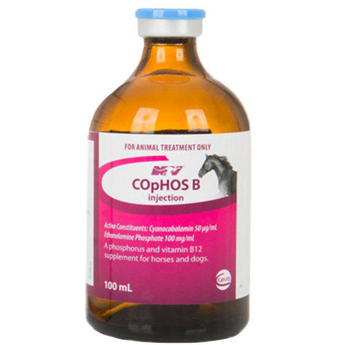 Cophos B Vitamin B12 Lactic Acid Muscle Solution Dog Horse 100ml