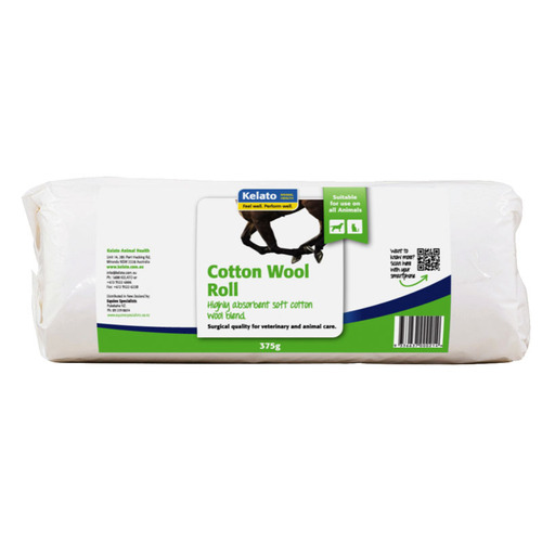 Kelato Horse Cotton Wool 375g 30cm x 3.5m