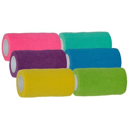 Kelato EnduroWRAPHorse Cohesive Bandage Assorted Brights x 18