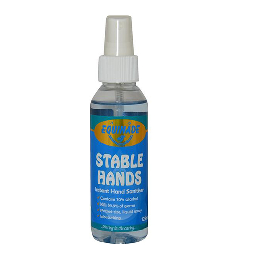 Equinade Stable Hands Instant Hand Sanitiser Gel 125ml