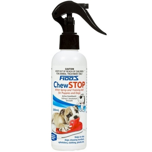 Fidos Chewstop Spray & Training Aid for Puppies & Dogs 200ml 