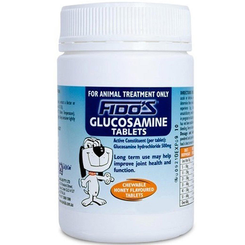 Fidos Glucosamine Tablets Dogs Joint Health Supplement 100 Pack